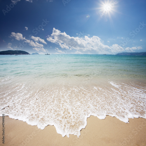 Photo: beautiful beach beautiful beach