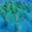 Abstract blue landscape background