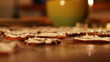 Video: HD Video : Close Up of icing covering Xmas cakes prepare scene HD Video : Close Up of icing covering Xmas cakes prepare scene