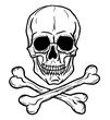 Vector: Skull and Crossbones Skull and Crossbones