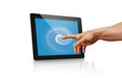 Photo: tablet-pc, Michelangelo: Creation of Adam tablet-pc, Michelangelo: Creation of Adam