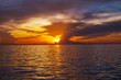 Sea sunset