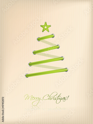 Vector: Shoe lace design christmas tree Shoe lace design christmas tree