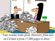 Limit resume to 3 pages, not 17,000 pages