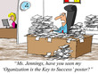 Have you seen my 'Organization is the Key to Success' poster?