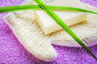glove scrub for shower