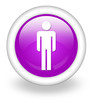 Violet Icon "Men's Restroom"