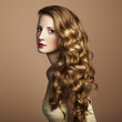 Photo of  beautiful young woman. Vintage style