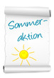 Zettel Sommeraktion