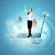 Modern technology illustration