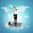 Modern technology illustration