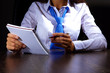 Business woman at office