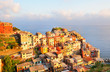 Foto: Picturesque sunset in colorful Manarola Picturesque sunset in colorful Manarola
