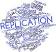 Word cloud for Replication