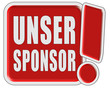 !-Schild rot quad UNSER SPONSOR