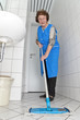 Grandma lough at work