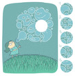 Girl with Soap Bubbles Mind Game Puzzle ... Solution: No. 4