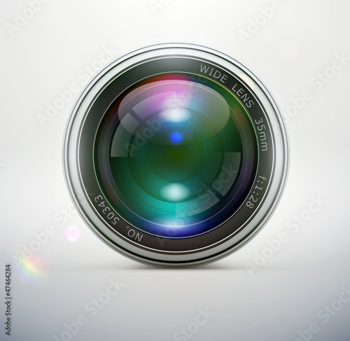 Vector: Camera lens Camera lens