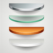 round shelves