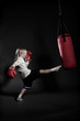 kicking kid