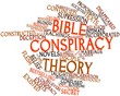 Word cloud for Bible conspiracy theory