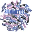 Word cloud for Biomimetics