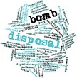 Word cloud for Bomb disposal