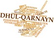 Word cloud for Dhul-Qarnayn