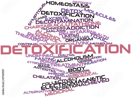 Illustration: Word cloud for Detoxification Word cloud for Detoxification