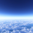 青空と雲海