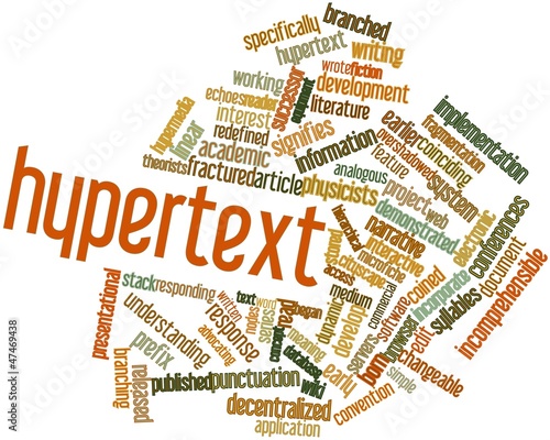 Illustration: Word cloud for Hypertext Word cloud for Hypertext