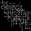 data flowing background