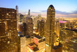 Chicago skyline at night