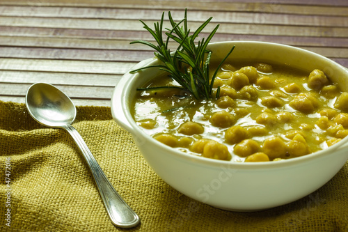 Photo: Chickpea soup Chickpea soup