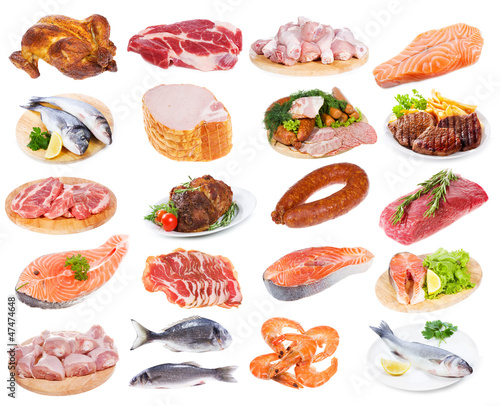 Photo: meat collection meat collection