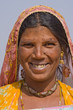Portrait of an Indian woman, Pushkar, Rajasthan, India