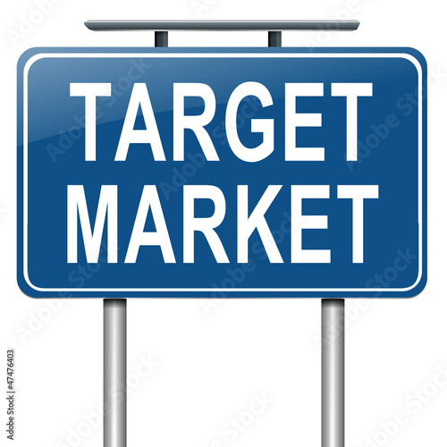 Illustration: Target market. Target market.