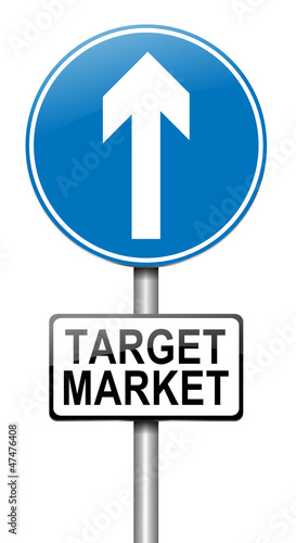 Illustration: Target market. Target market.