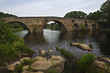 Puente Romanico sobre el rio Tormes.
