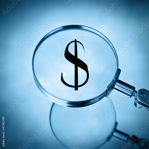 Photo: magnify dollar magnify dollar