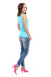 Attractive woman standing