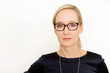 Photo: Blondine mit Brille Blondine mit Brille