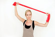 Frau beim Sport