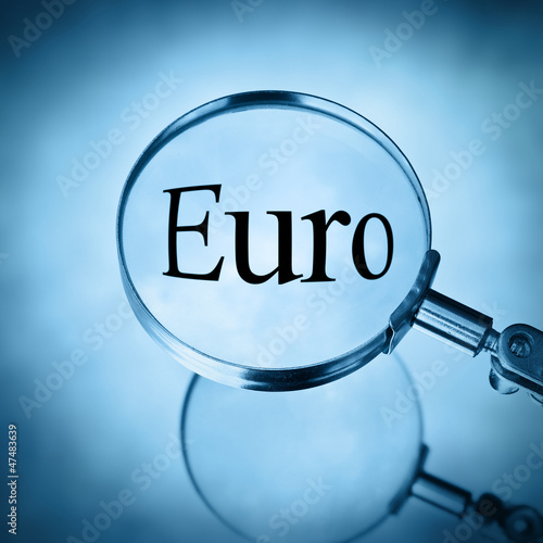 Photo: magnify euro magnify euro