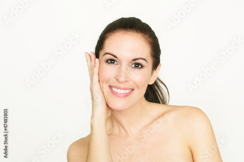 Photo: beauty portrait lachend beauty portrait lachend