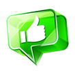 Transparent to the 3d icon