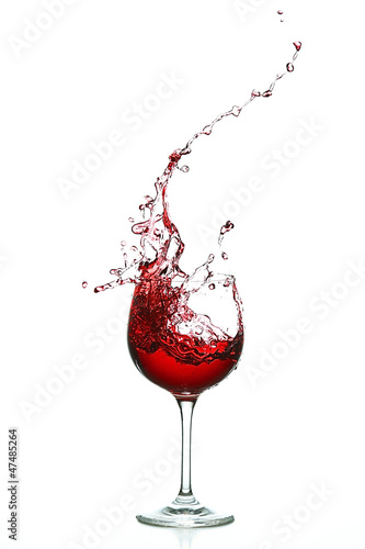 Photo: Rotwein Splash Rotwein Splash