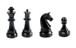 black chess isolated