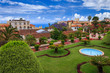 Tropical botanical gardens in La Orotava town, Tenerife