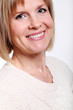 Portrait of good looking mid aged woman